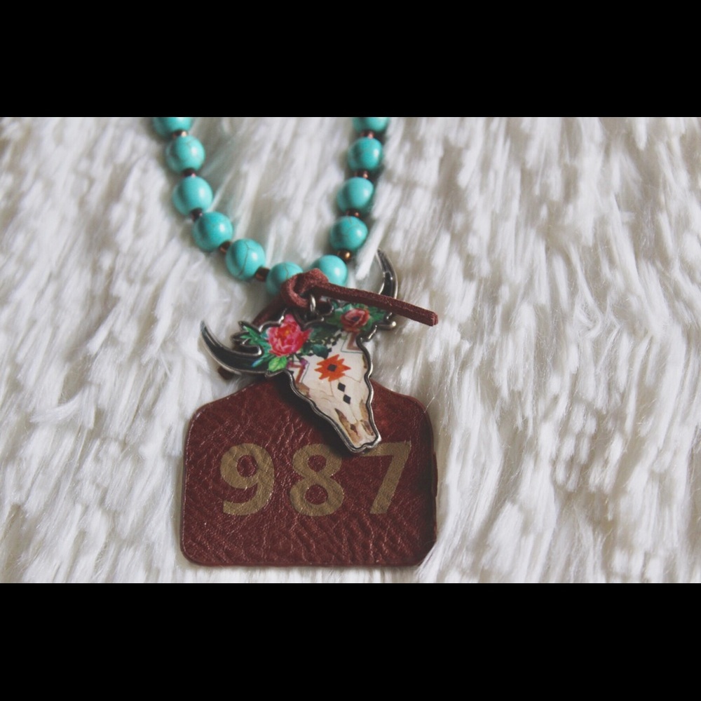 Bull Tag Necklace
